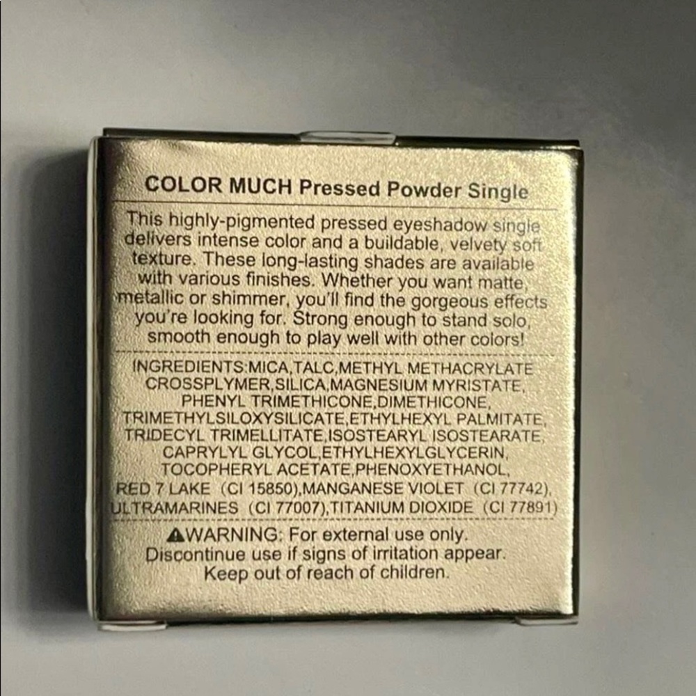New SHEGLAM Newly Reformulated COLOR MUCH Pressed Powder Single TASTE Eyeshadow - Picture 12 of 13
